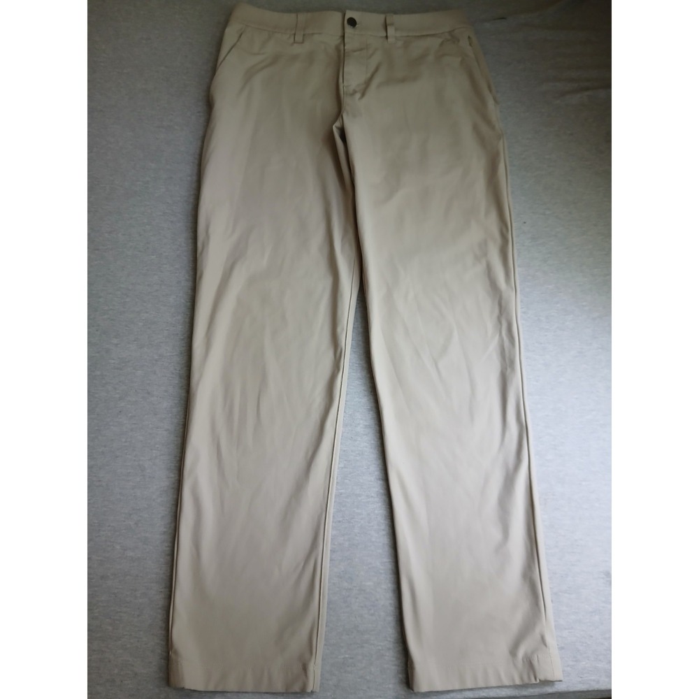 Lululemon ABC Pants 31 Slim Fit Warpstreme Wicking Stretch Preppy Golf